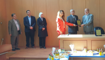 الجامعة العربية الدولية تكرم الاستاذ الدكتور مروان زبيبي والاستاذ الدكتور محمد ماهر قطيني