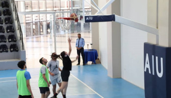 الجامعة العربية الدولية تقيم بطولة كرة السلة المختلطة