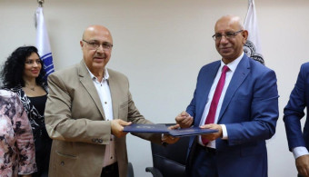 الجامعة العربية الدولية  توقع مذكرة تعاون مع البنك العربي - سوريا  