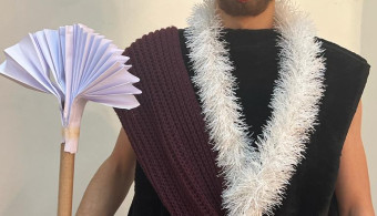 طلاب قسم الفنون المسرحية والإخراج السينمائي في الجامعة العربية الدولية يقدمون اعمال منتصف الفصل الدراسي الاول 