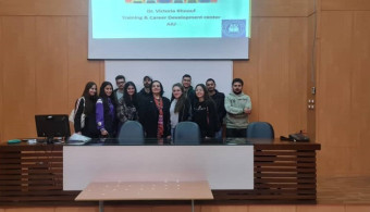    ورشة عمل تدريبية تفاعلية بعنوان مهارات العرض  في مركز التدريب وتطوير الحياة المهنية