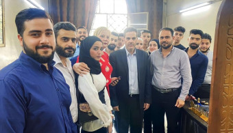 يوم علمي عملي في القصر العدلي لطلاب كلية الحقوق  في الجامعة العربية الدولية