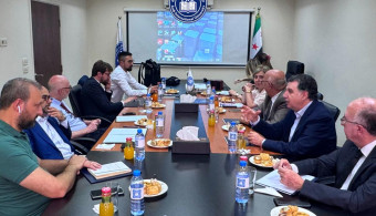 وفد من جامعة IUAV فينيسيا الإيطالية يزور الجامعة العربية الدولية الخاصة لبحث التعاون في مجالات التخطيط الحضري وإعادة الإعمار