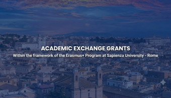 ERASMUS+ Exchange Mobility at (Sapienza University of Rome) Call for Academic Staff Applications