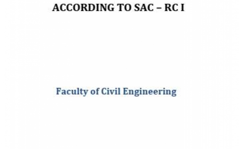 REINFORCED CONCRETE DESIGN ACCORDING TO SAC - RCI (1)