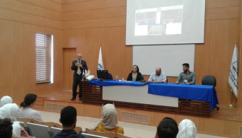  حملة تعريفية عن كلية إدارة الأعمال للطلاب الجدد في الجامعة العربية الدولية