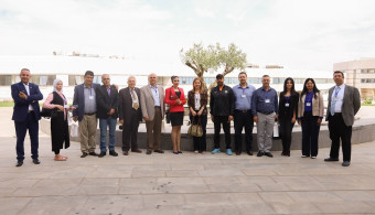 ورشة عمل تطوير صيغة صيدلانية وآفاق التعاون بين الجامعات والصناعة الصيدلانية في الجامعة العربية الدولية