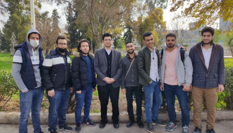 A scientific visit for students of the College of Informatics and Communication Engineering to the headquarters of the Syrian Informatics Society