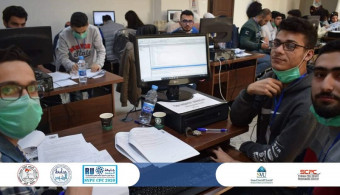 A scientific visit for students of the College of Informatics and Communication Engineering to the headquarters of the Syrian Informatics Society