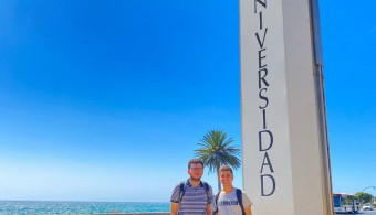 AIU Students Beshr Daker and Yaman Al Harash undertake a full semester at the University of Almeria funded by Erasmus+