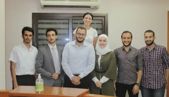 تدريب مجموعة من طلاب كلية المعلوماتية و الادارة في شركة  RIDGE