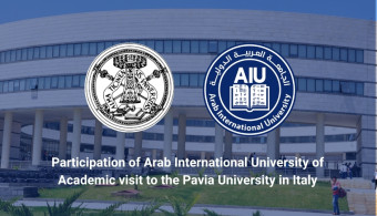Arab International University Participates in an Academic Visit to the University of Pavia – Department of Pharmaceutical Sciences