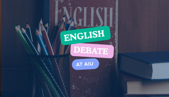 Invitation to AIU English Club Debate