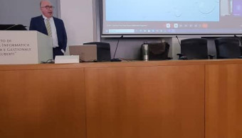 زيارة علمية  إلى جامعة سابيانزا في روما – Sapienza University. ولقاء مع طلاب الجامعة العربية الدولية الموفدين إلى جامعة سابيانزا 