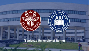 مشاركة الجامعة العربية الدولية ضمن برنامج Erasmus+   للتعاون الدولي والأكاديمي في جامعة  سابيينزا الإيطالية في روما كلية الصيدلة والطب وضمن برنامج